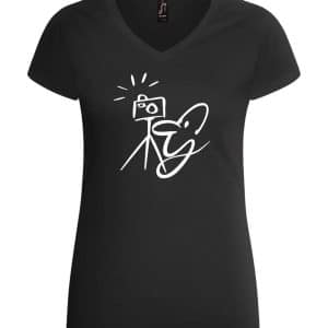 T-shirt Col en V Gueules de France (Femme)